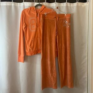 WOMENS VINTAGE VELOUR AERO TRACKSUIT